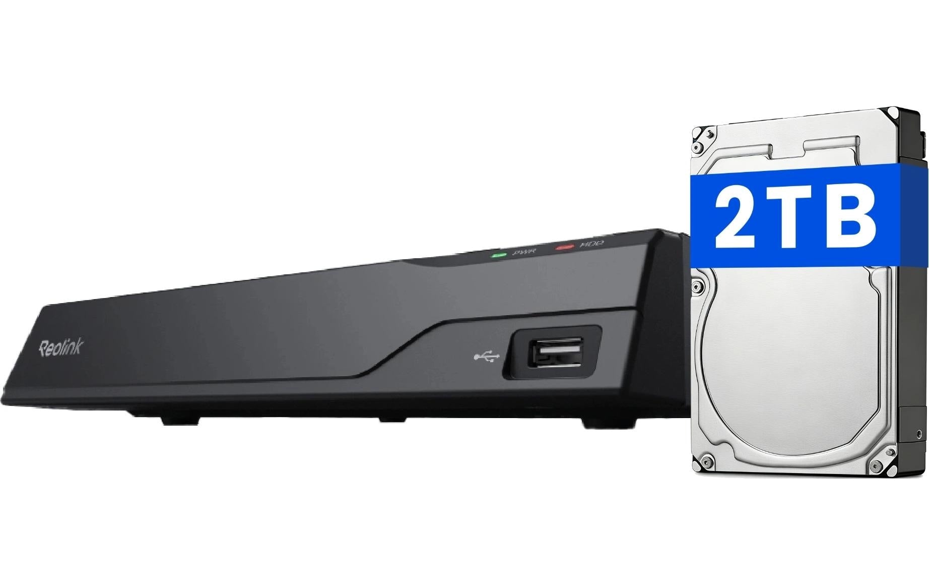 Reolink NVS8 PoE 8-Kanal-NVR mit 2TB