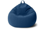 URBANARA Sitzsack 120l blau Basic-Comfort
