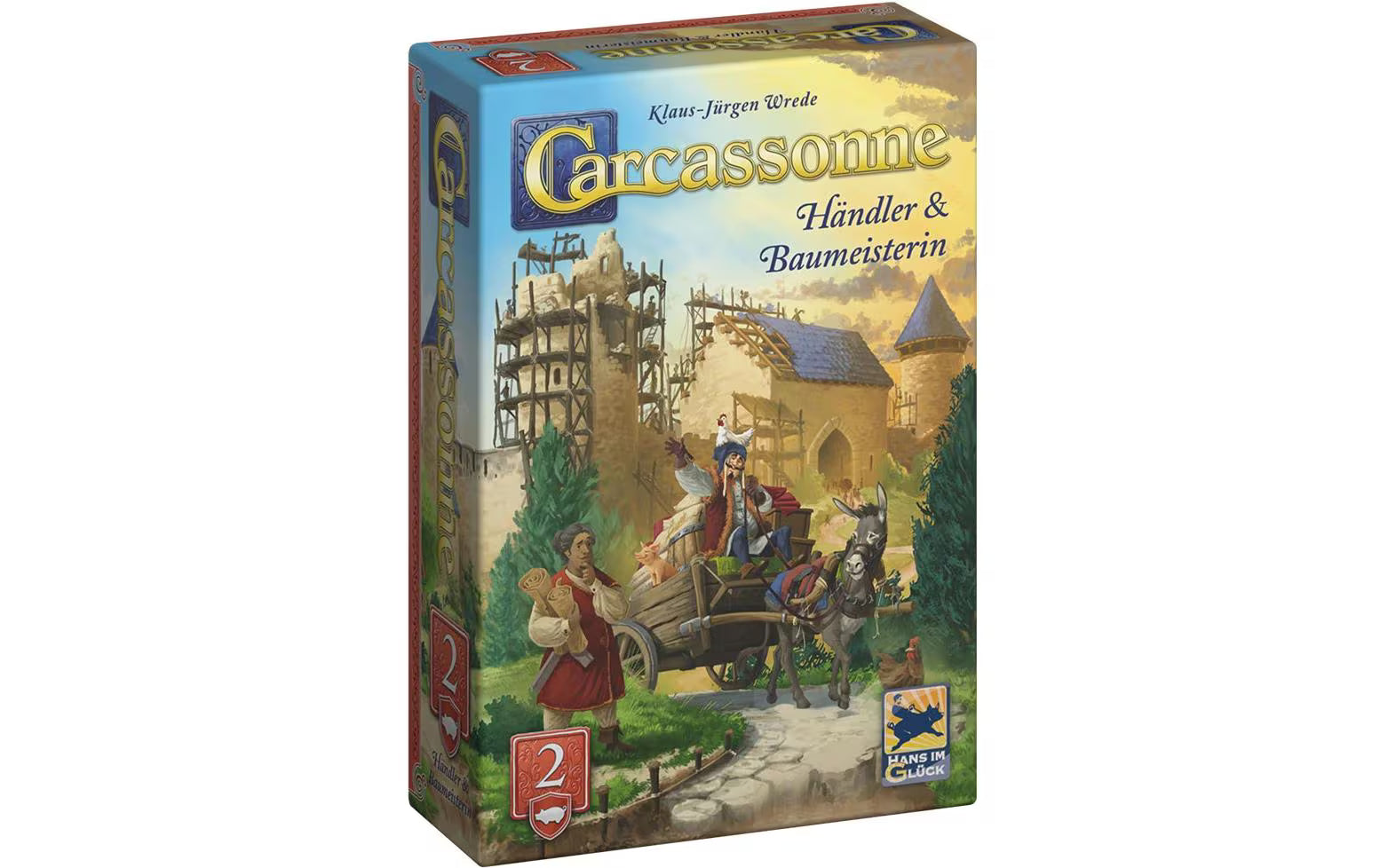 Carcassonne - Händler & Baumeisterin (d)