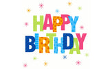 Paper+Design Servietten Birthday Stars