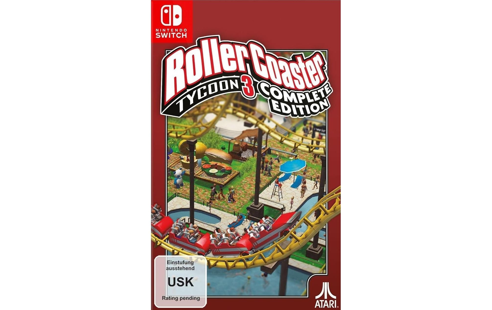 RollerCoaster Tycoon 3 Complete, Switch