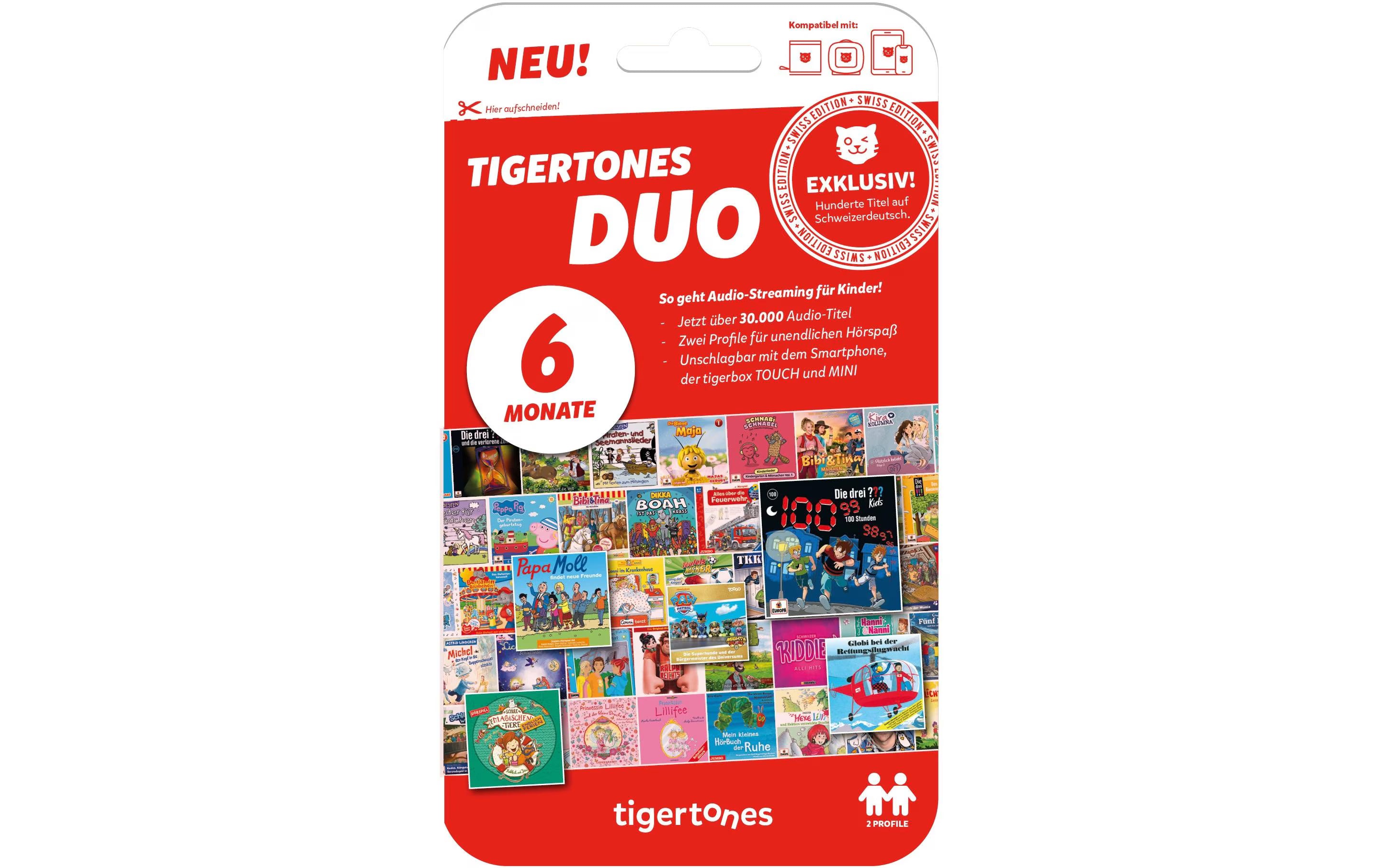 tigertones DUO - Ticket 6 Monate