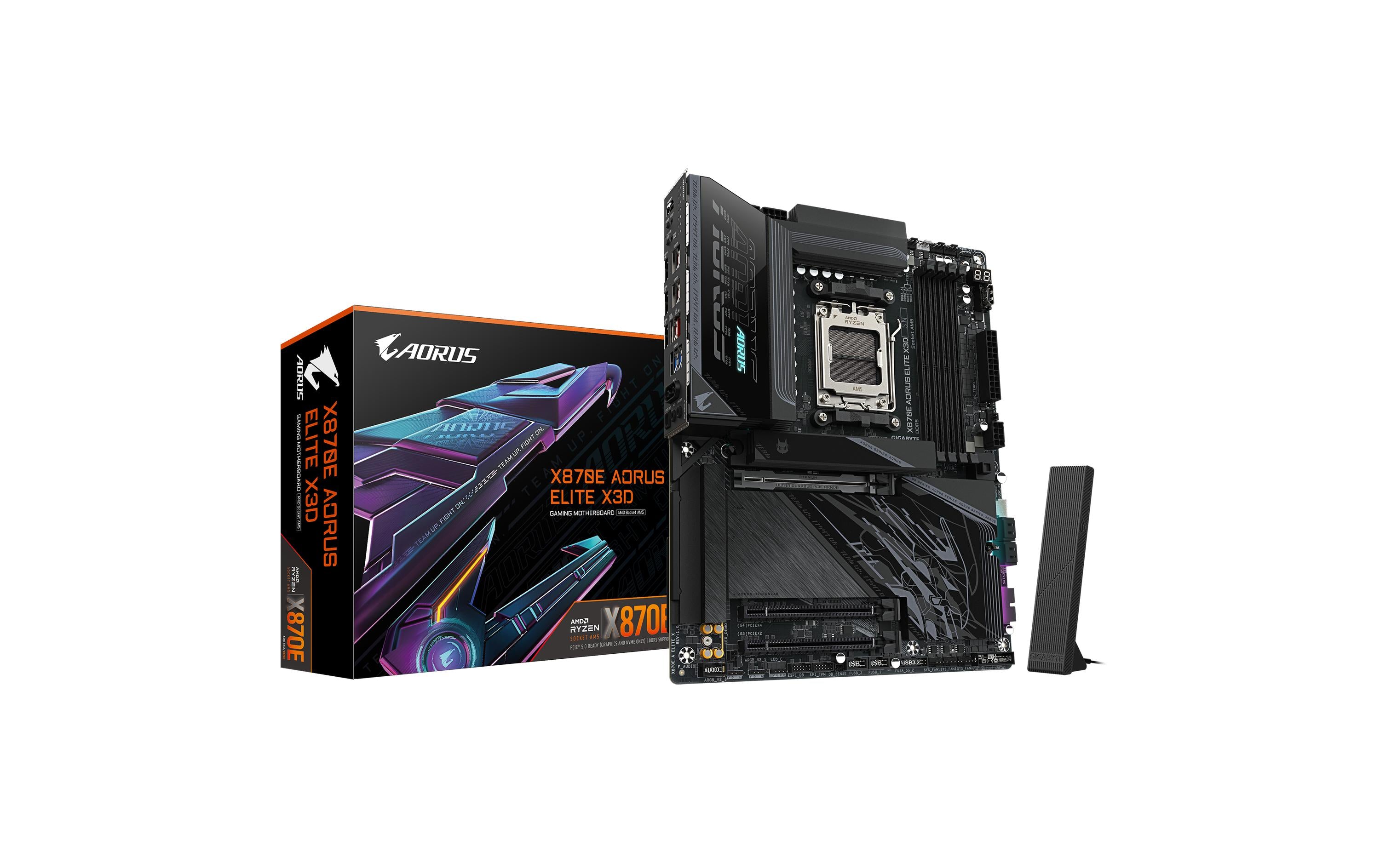 Gigabyte X870E AORUS ELITE X3D, ATX