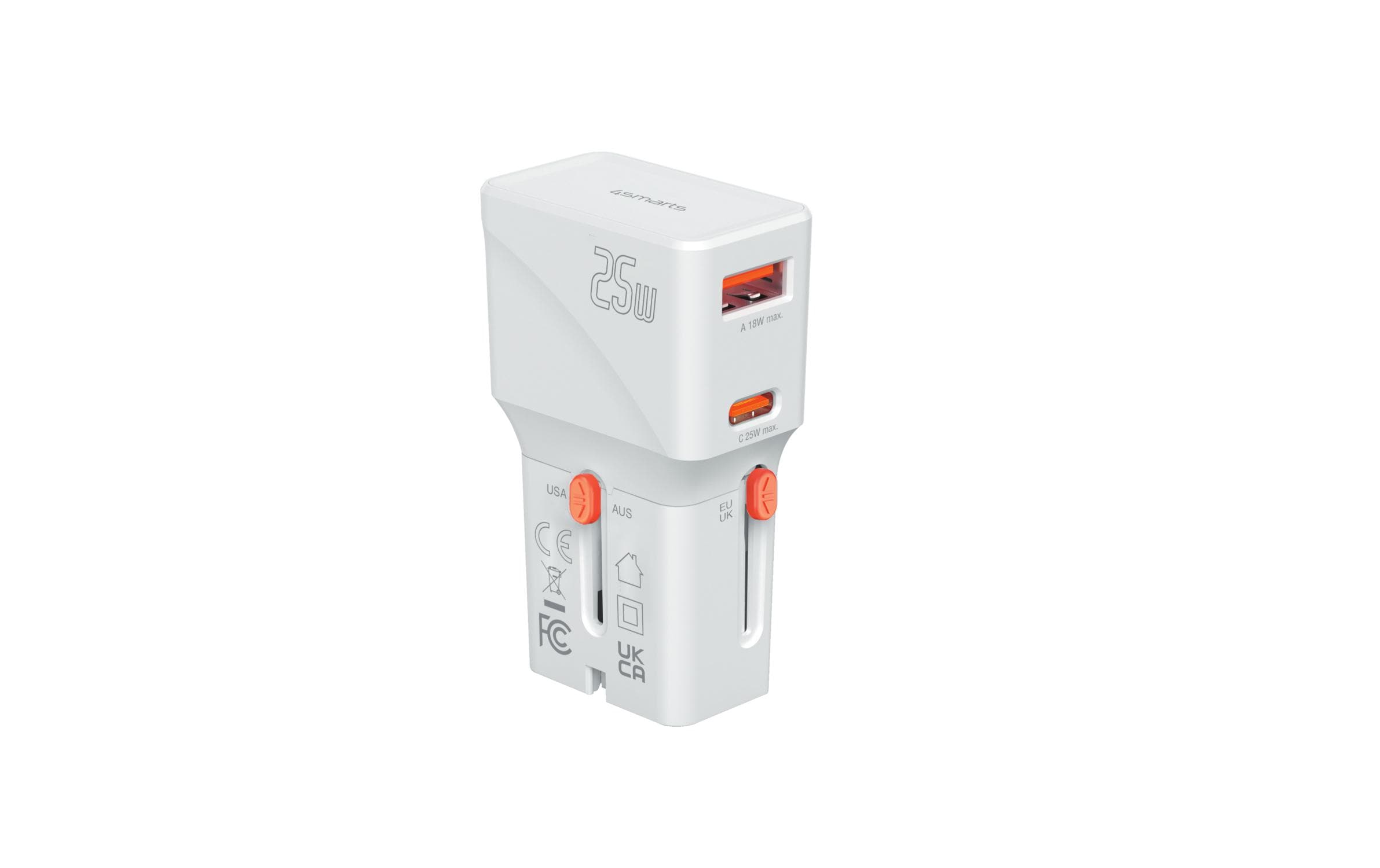 4SMARTS Weltreiseadapter NOMAD Pocket 25W