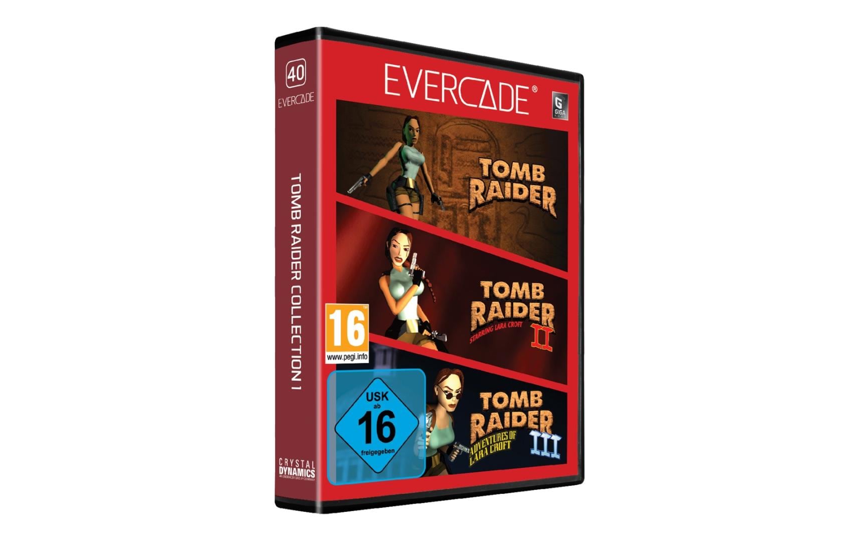 Blaze Evercade Tomb Raider Collection 1