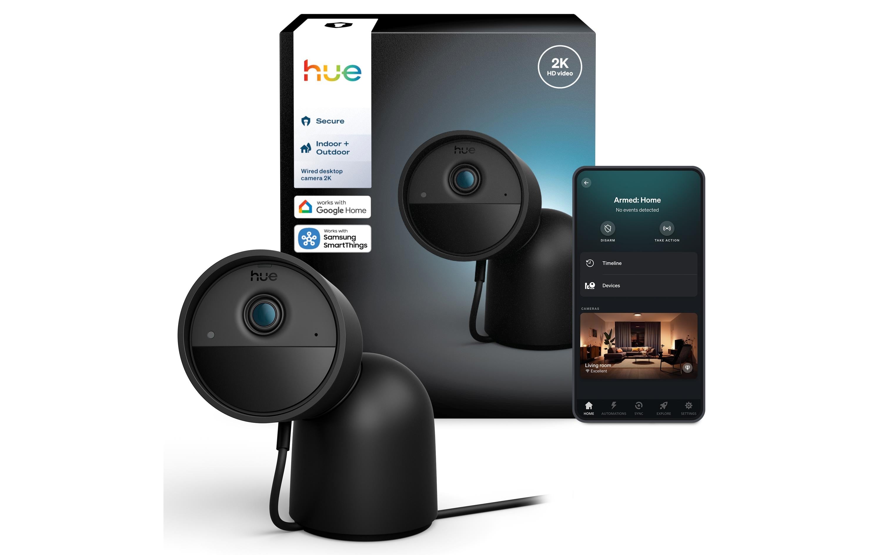 Philips Hue Secure Kamera 2K