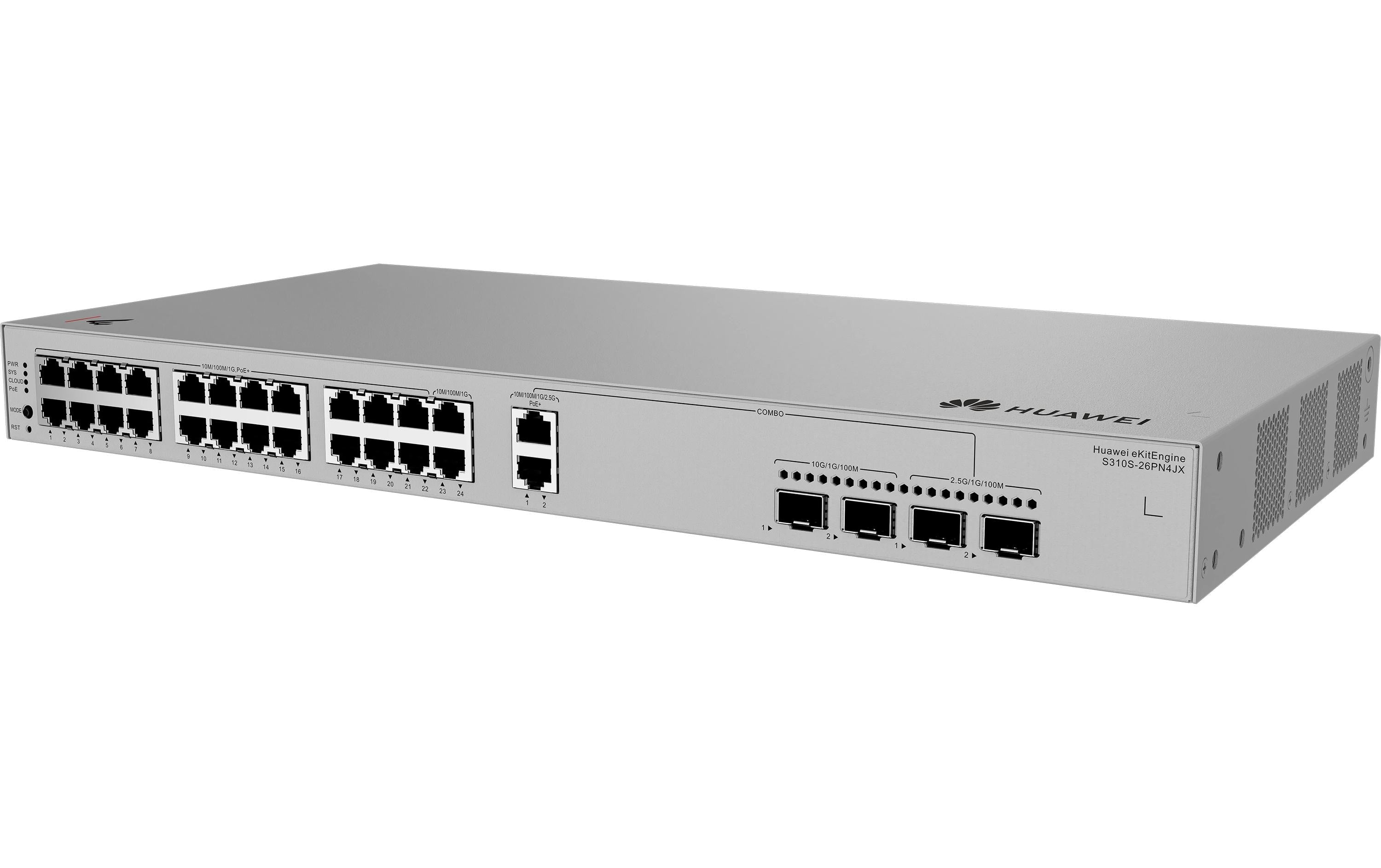Huawei L2+ Managed Switch: S310S-26PN4JX