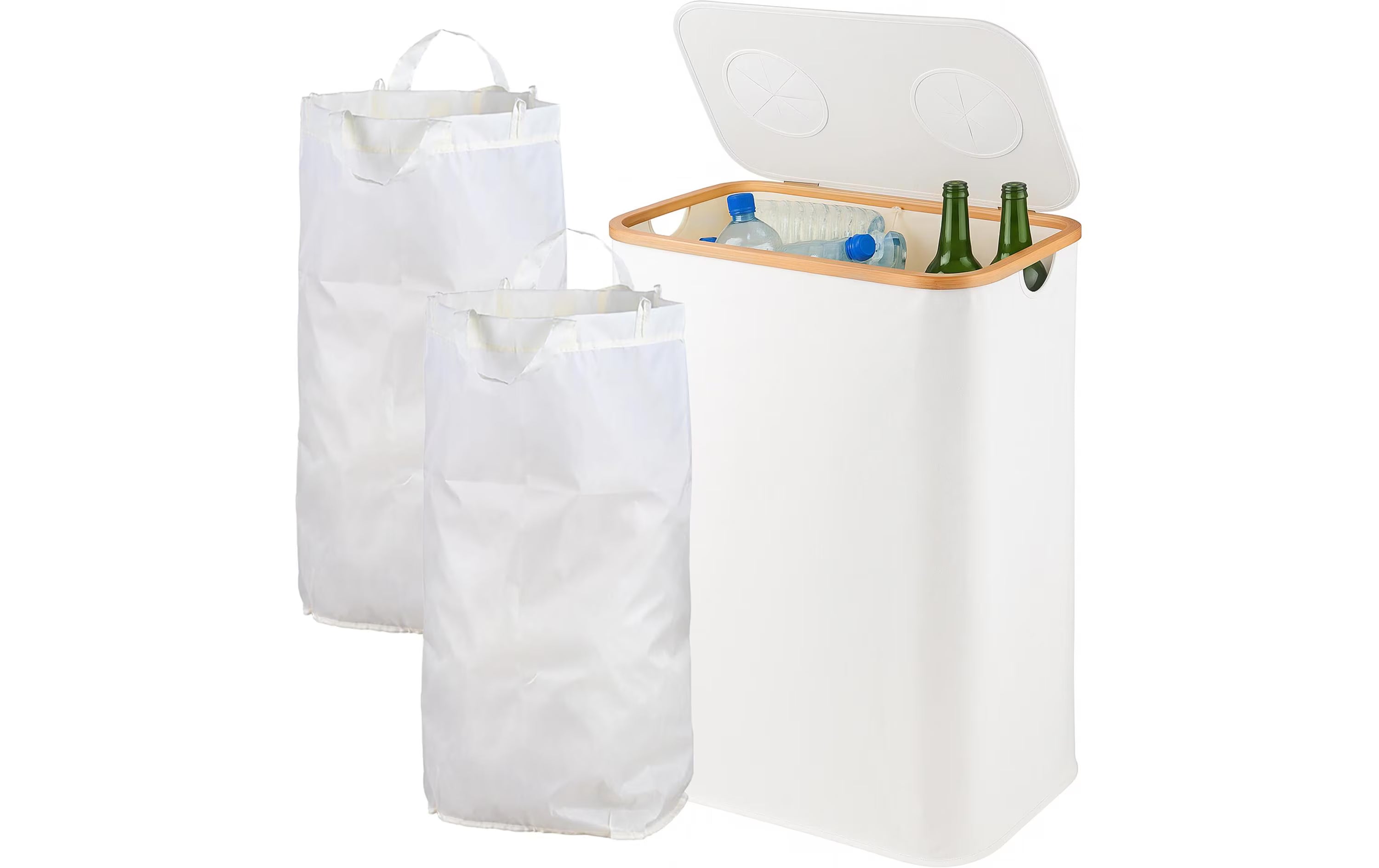 relaxdays PET & Glas Sammelbehälter 170 L