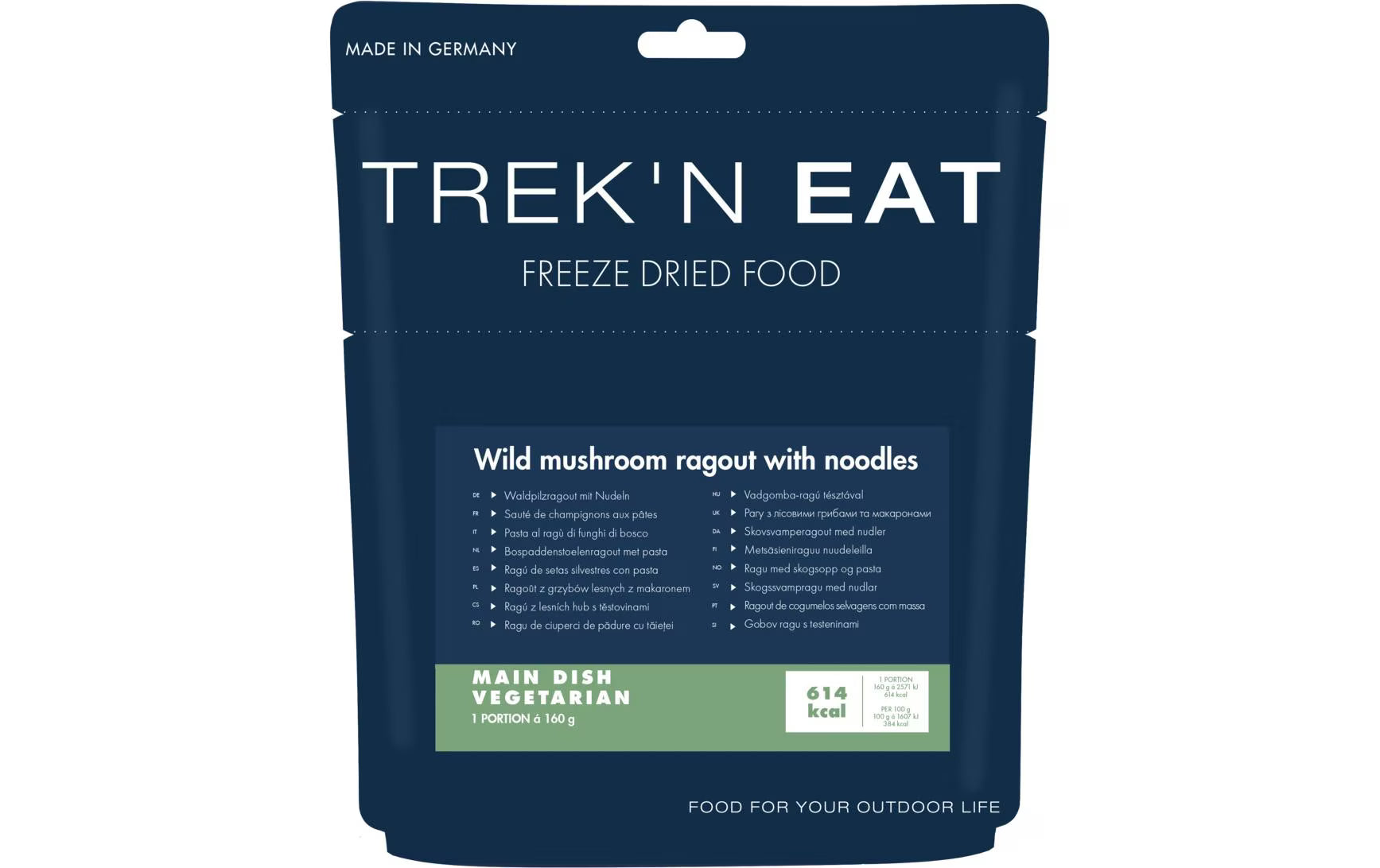 TREK'N EAT Waldpilzragout mit Nudeln