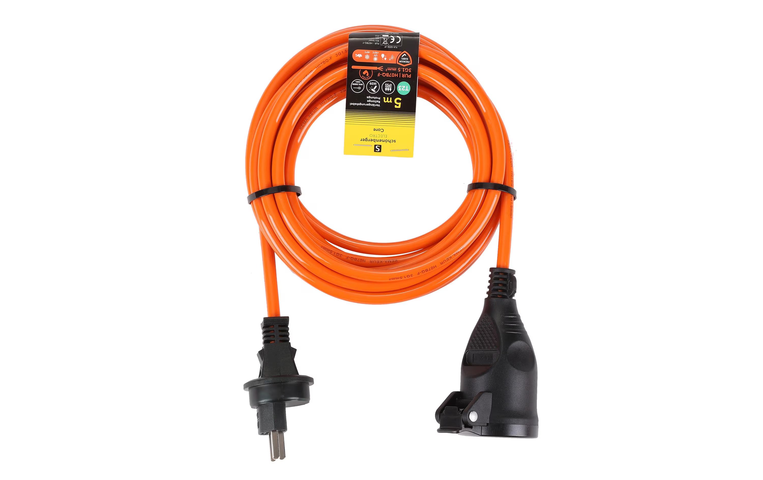 Verlängerungskabel T23 IP55 5m EPR-PUR