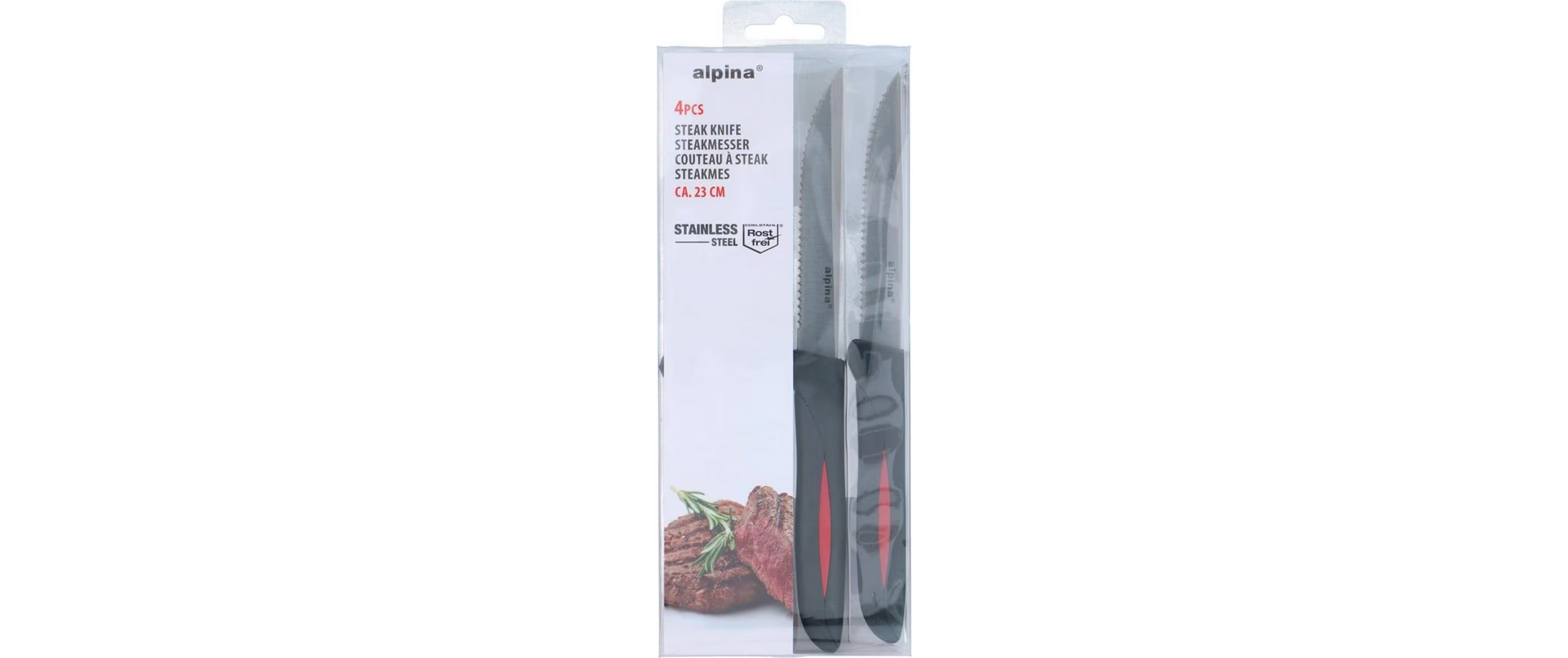 Alpina Steakmesser Set, 4 Stück