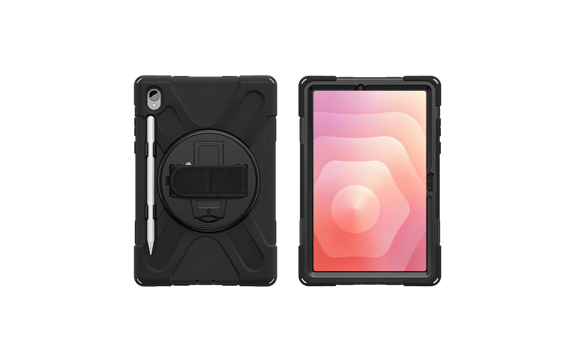 4SMARTS Rugged Case Grip, Schwarz