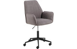 AC Design Bürostuhl Glenda grau-braun