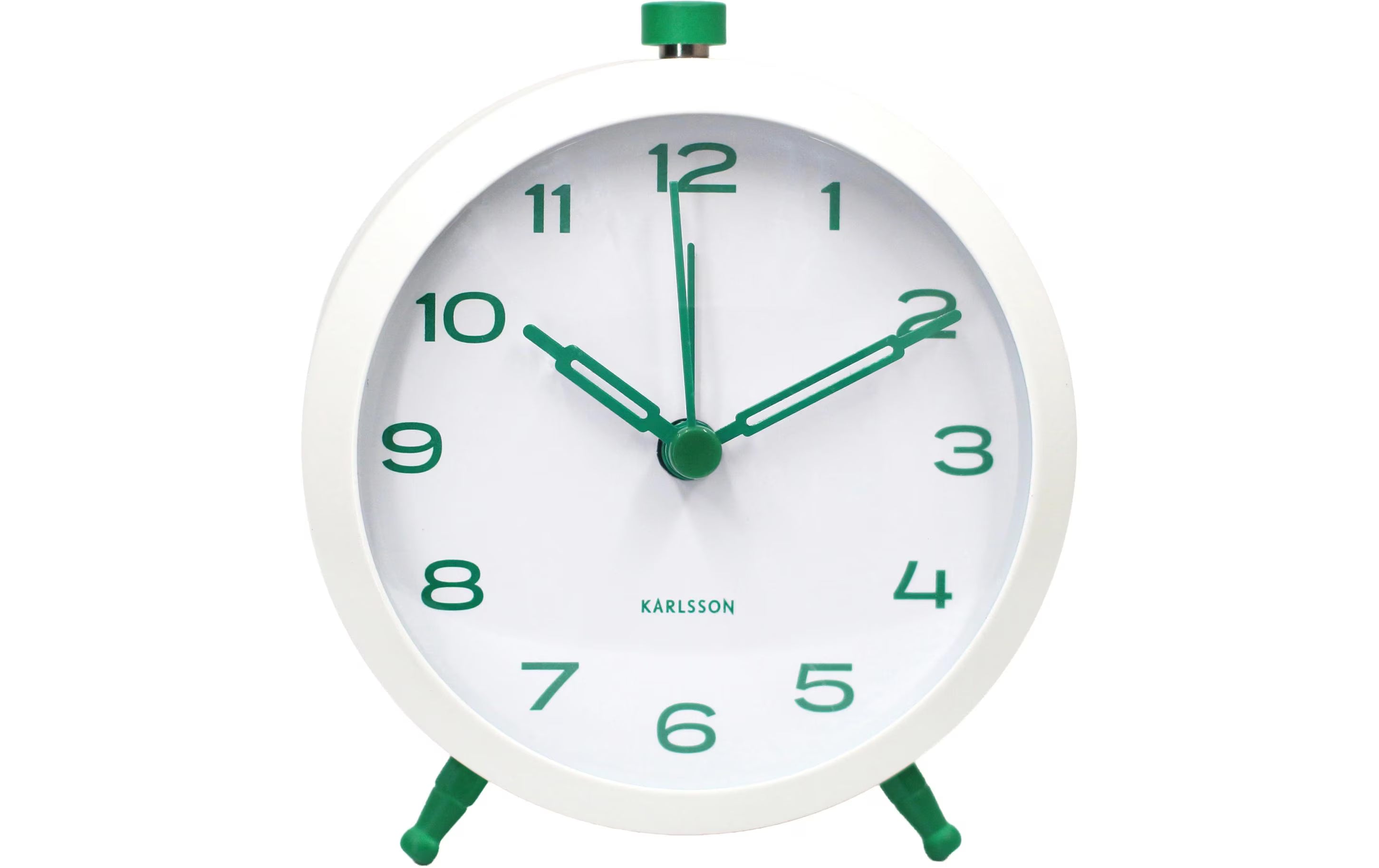 KARLSSON Wecker Button Retro