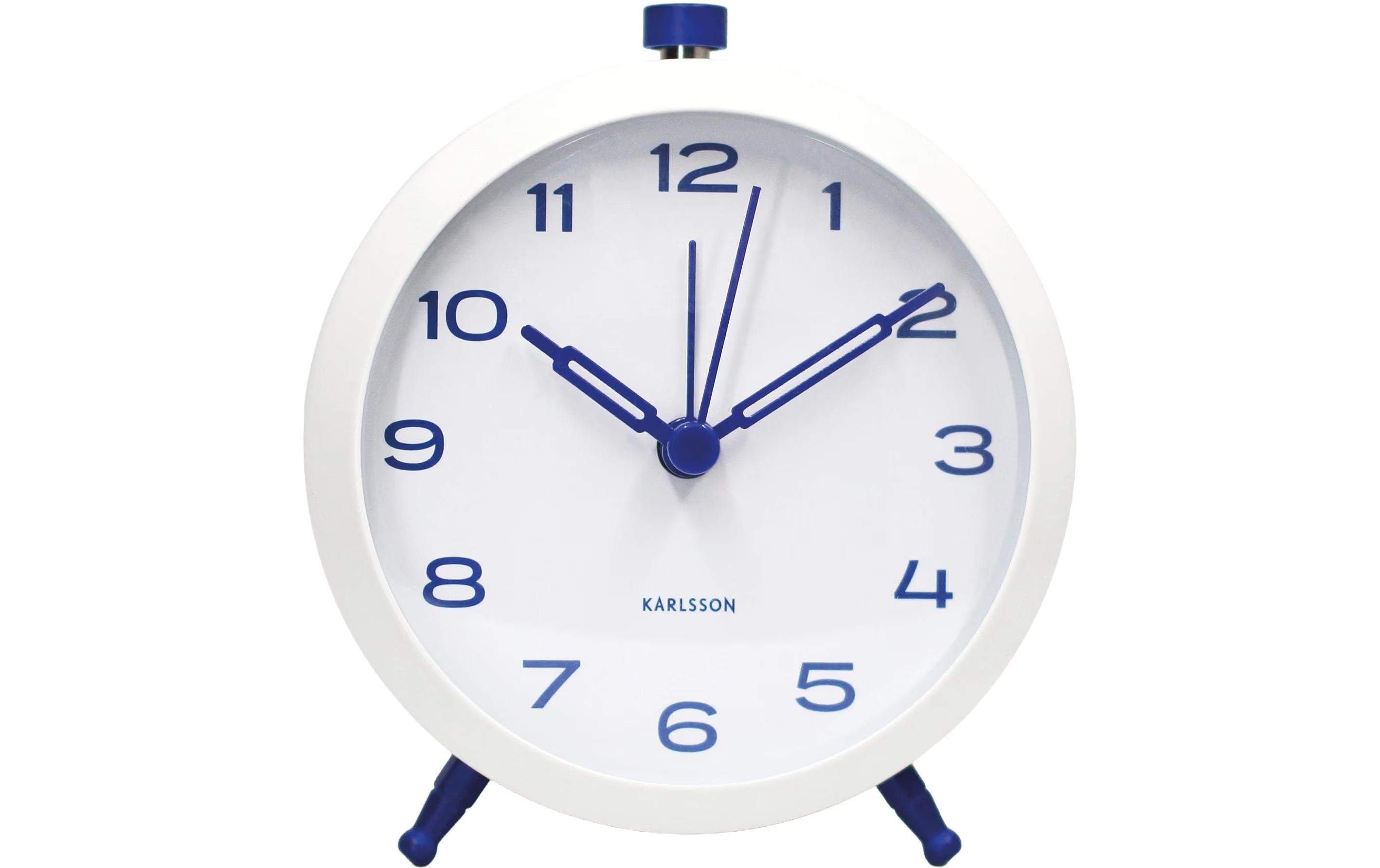 KARLSSON Wecker Button Retro