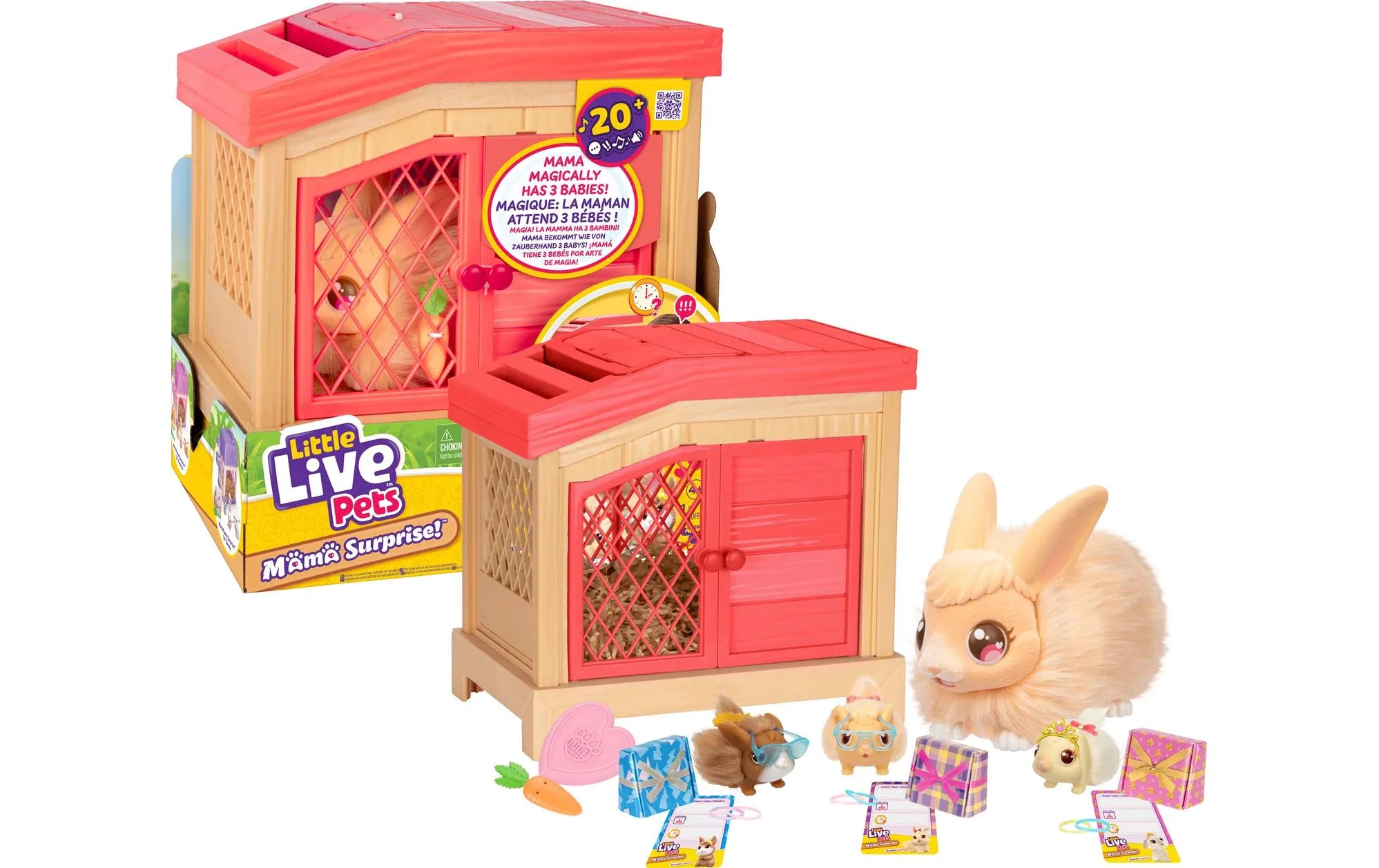 Mama Surprise Hase beige Little