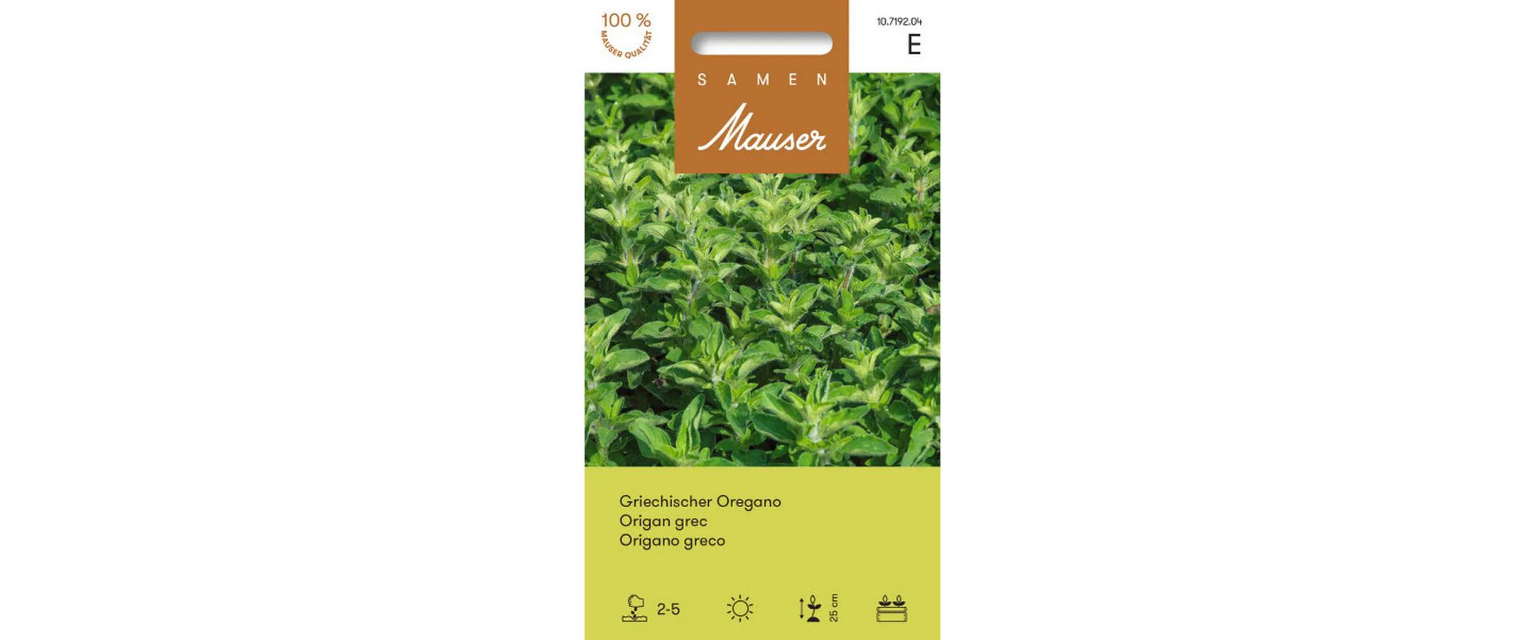 Griechischer Oregano
