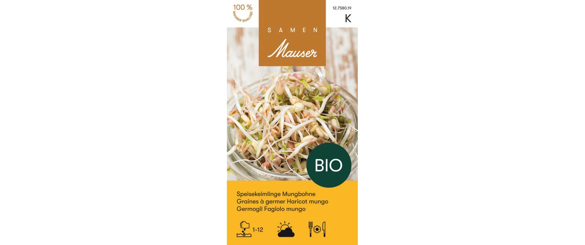 Keimsprossen Mungbohne 200 g