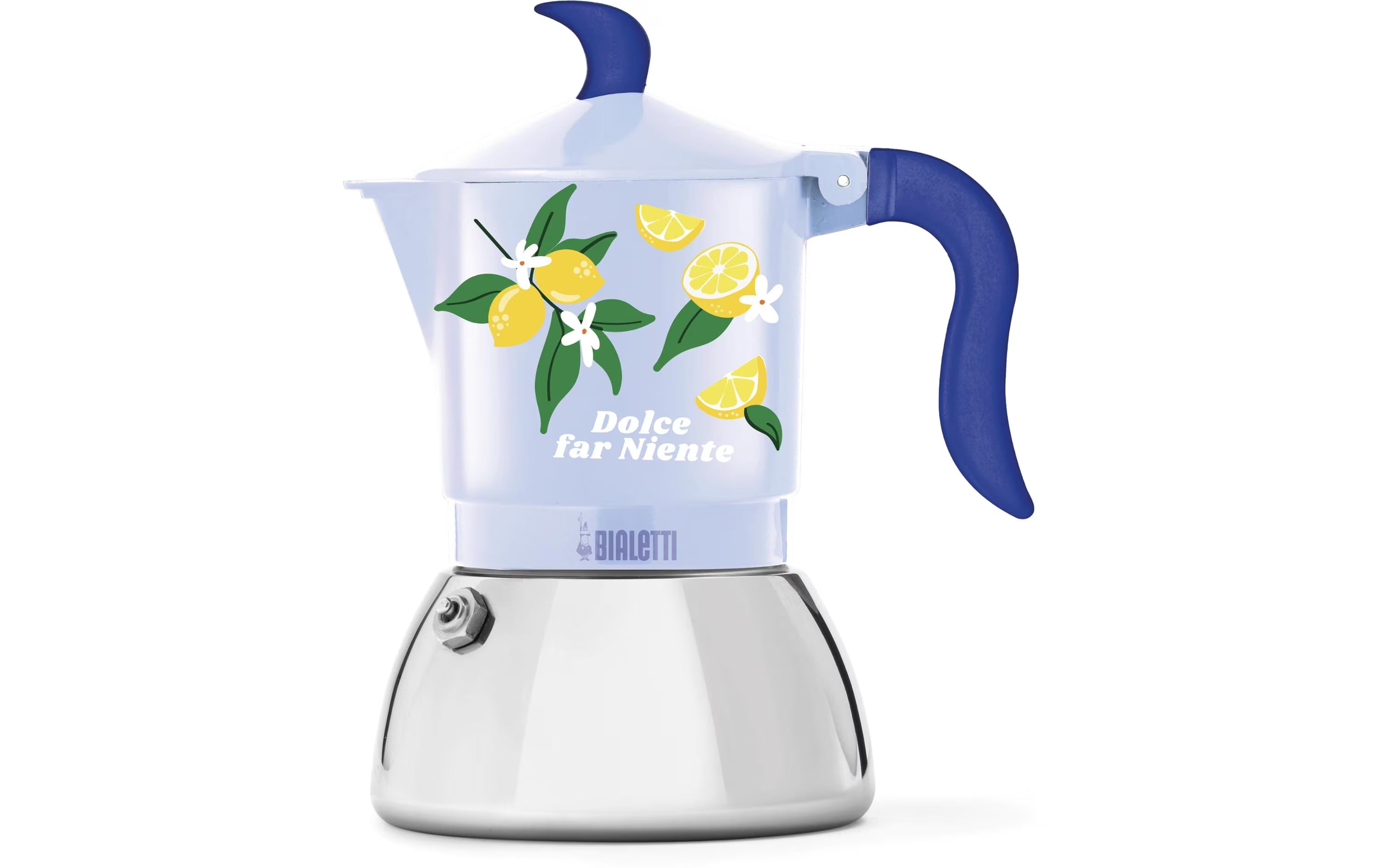 Bialetti Moka Fiammetta Ind 2 Tassen blau