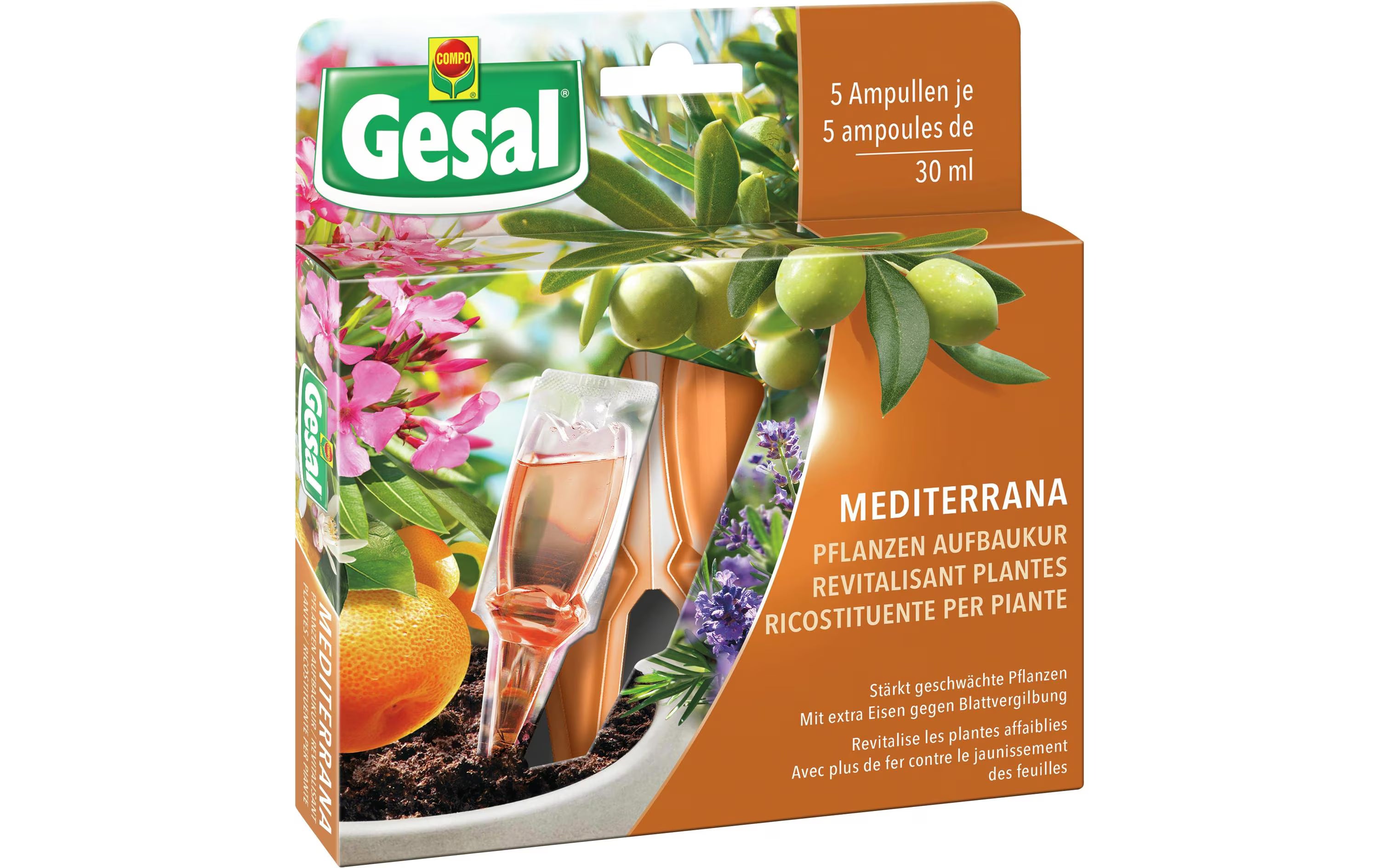 Mediterrana Pflanzen Aufbaukur (5x30 ml)