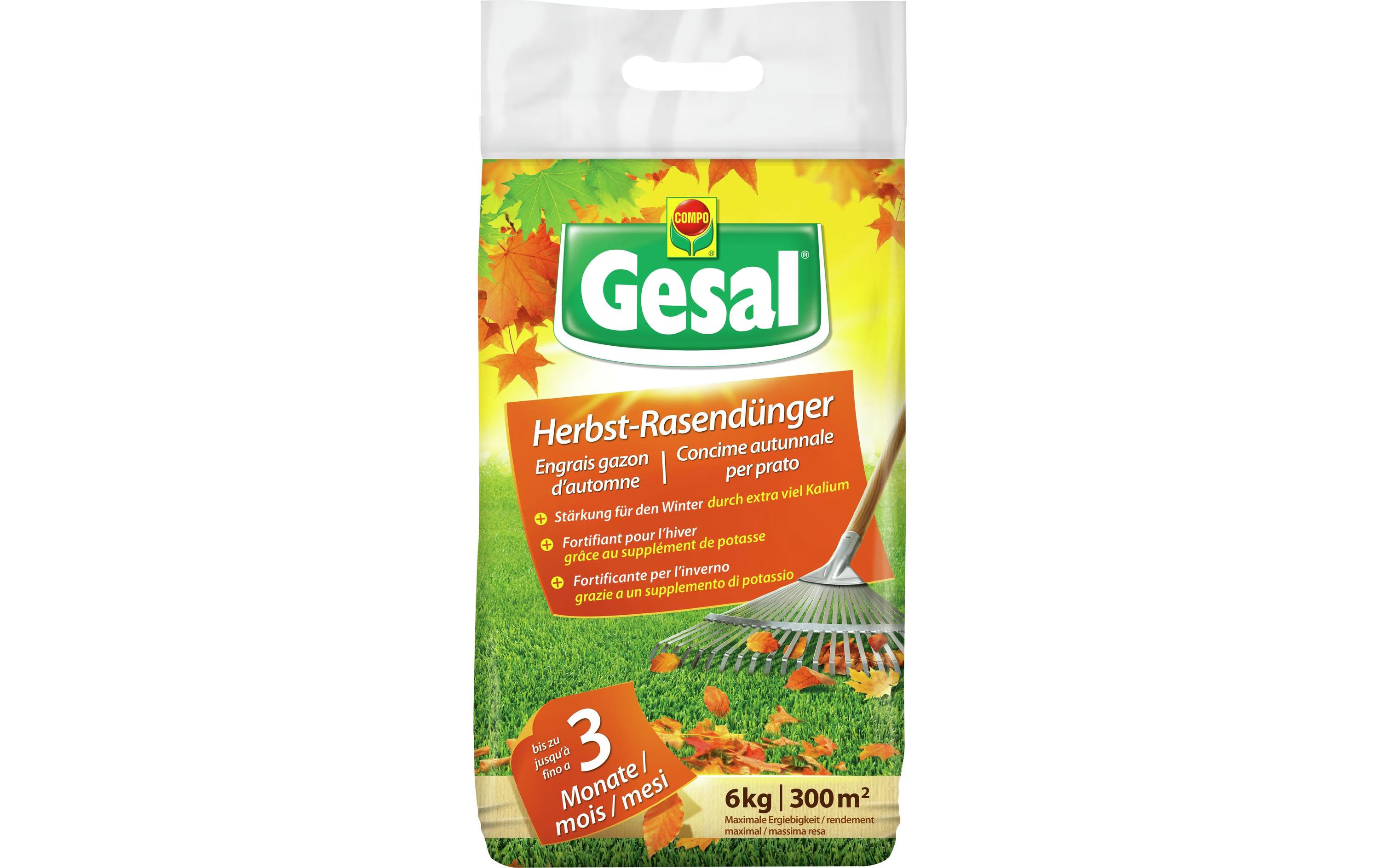 Herbst-Rasendünger 6 kg