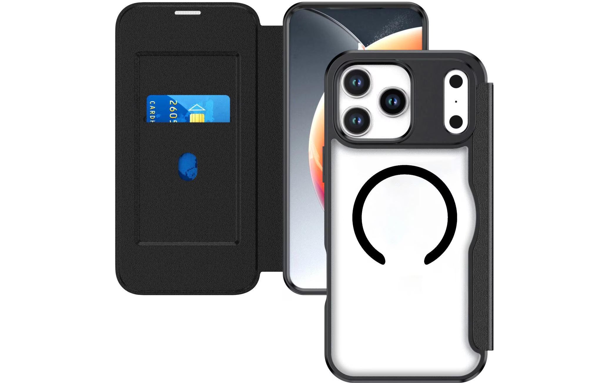 4SMARTS Urban Pro Flipcase, Schwarz
