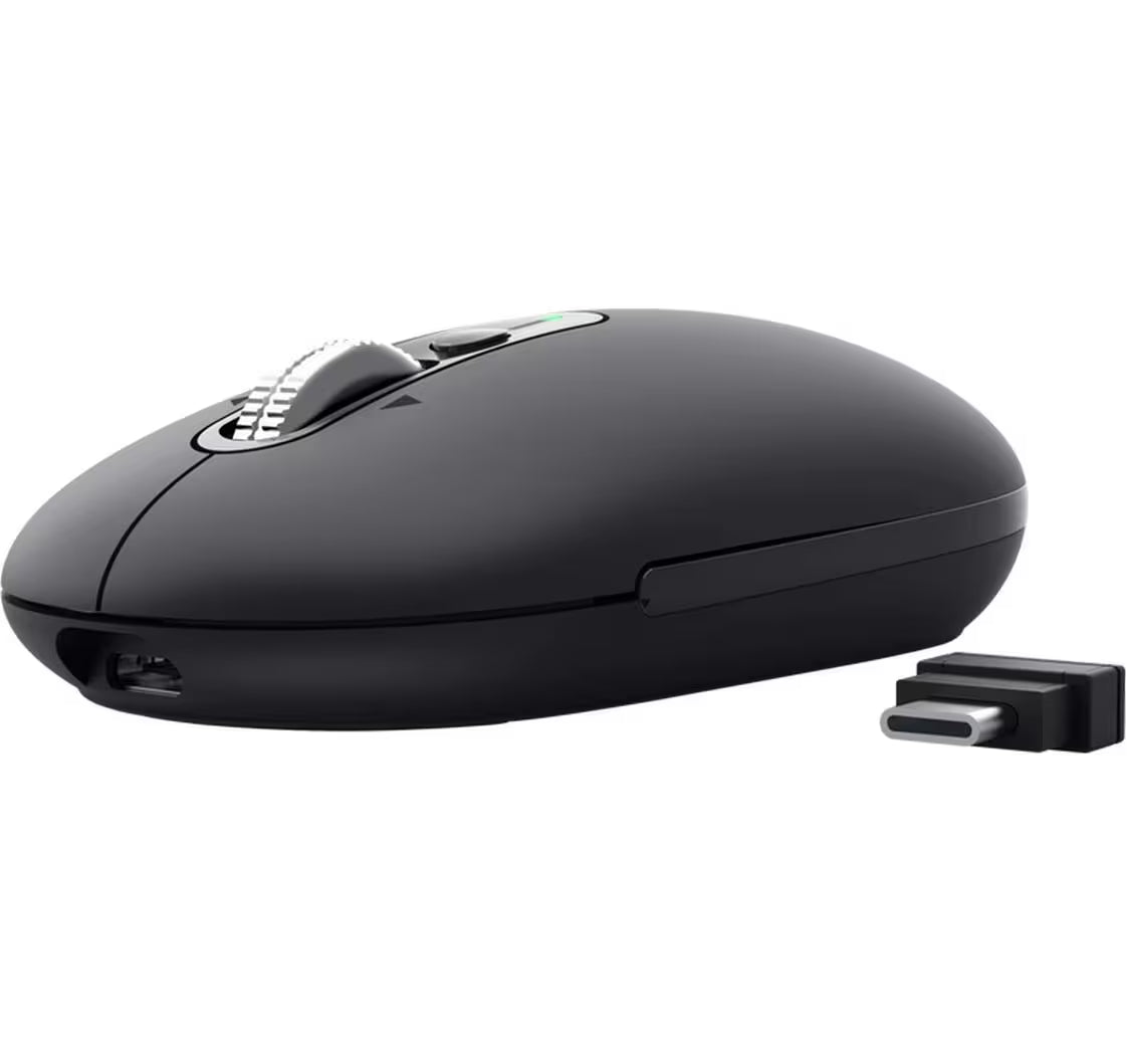 Trust Maus Seron hyperscroll slim schwarz