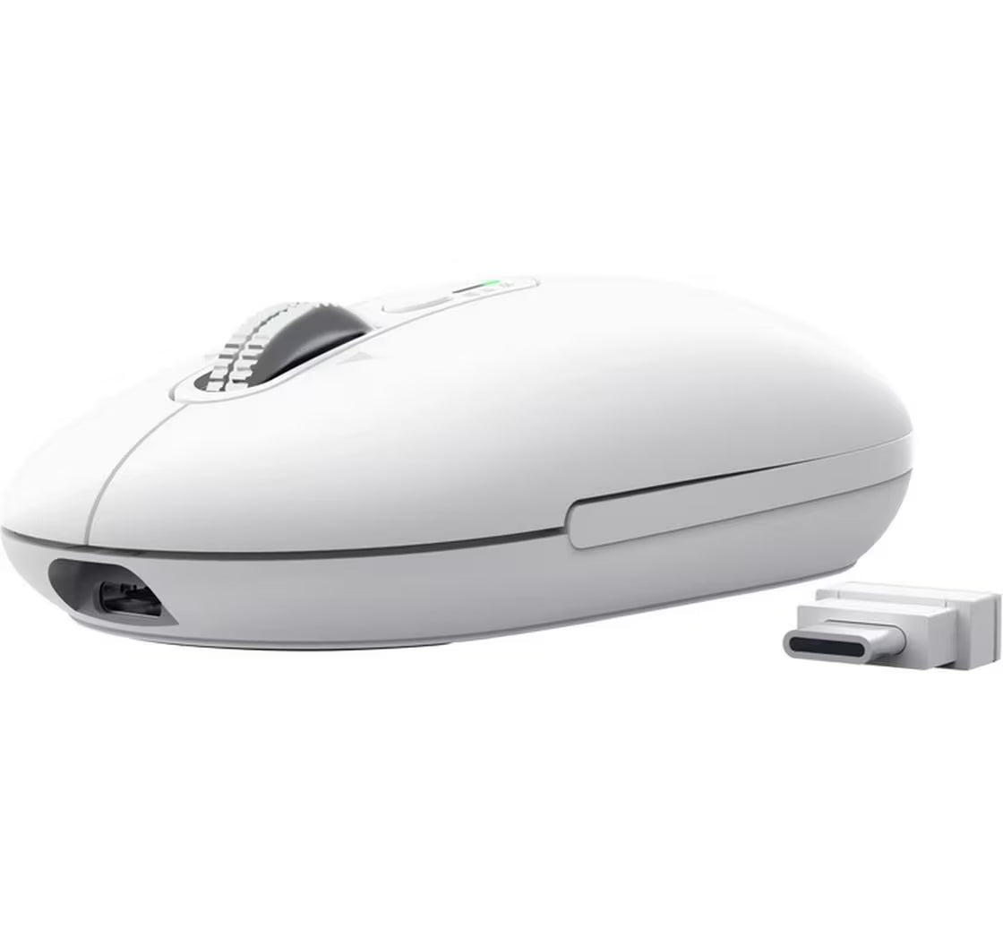 Trust Maus Seron hyperscroll slim weiss