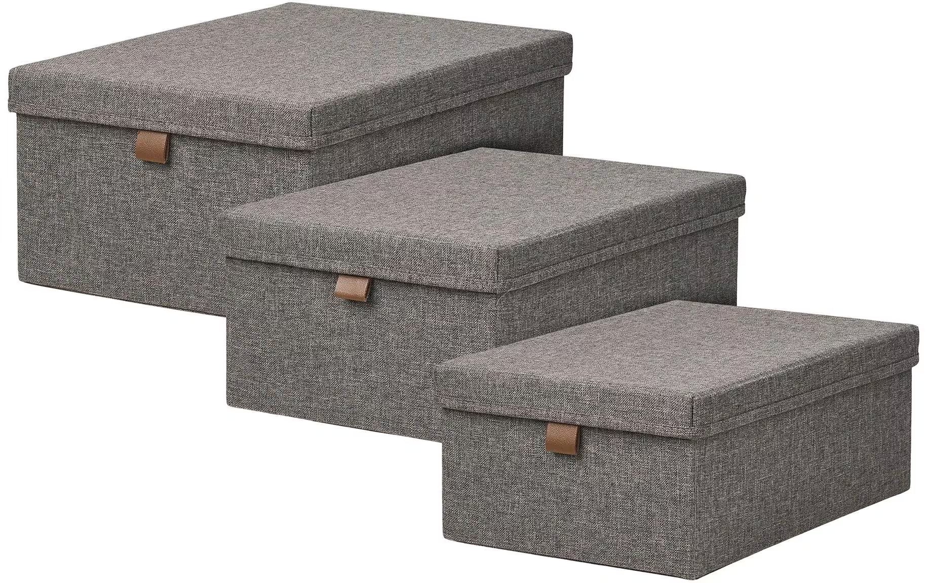 House Nordic Aufbwahrungsboxen Noto, 3erSet