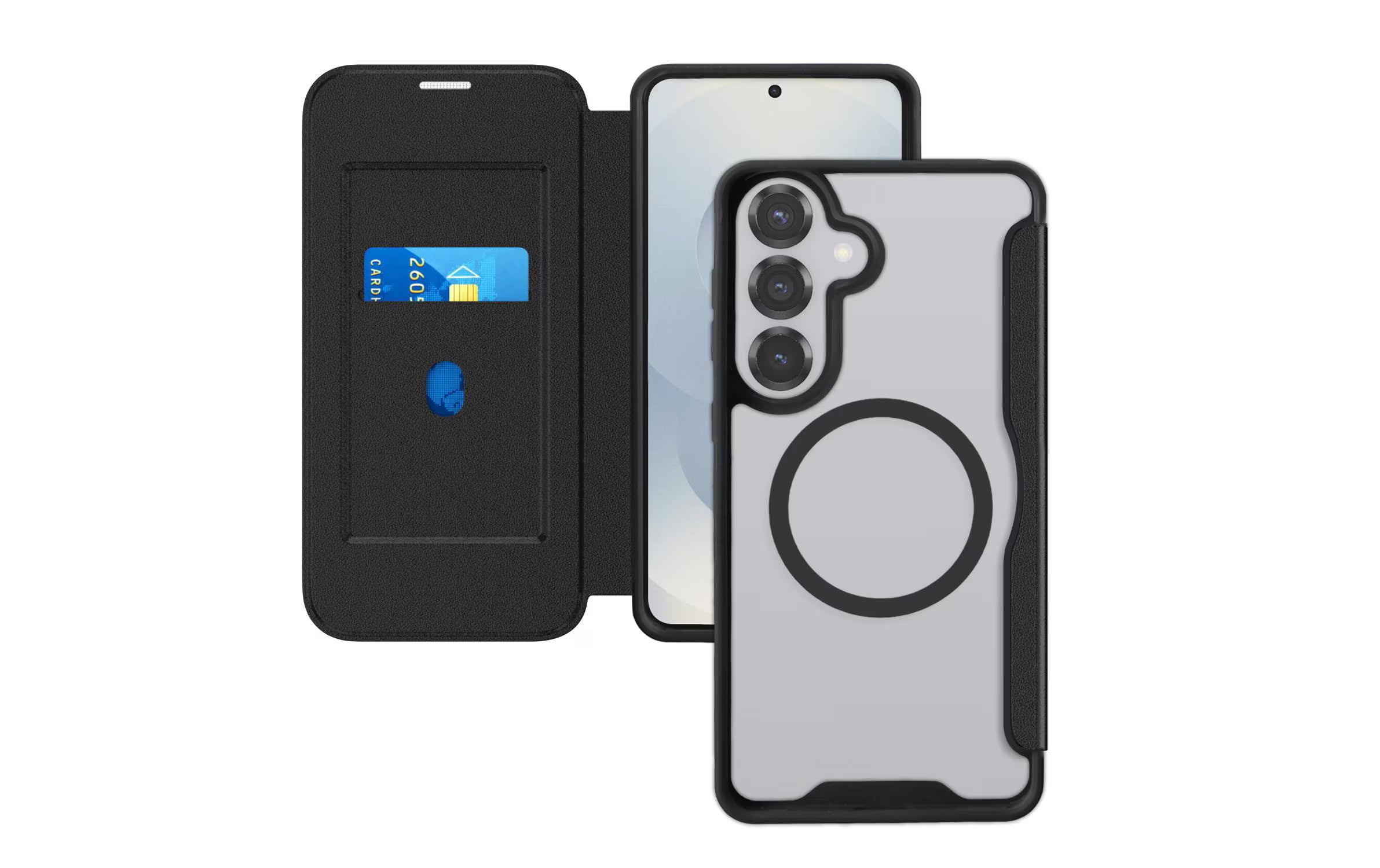 4SMARTS Urban Pro Flipcase, Schwarz