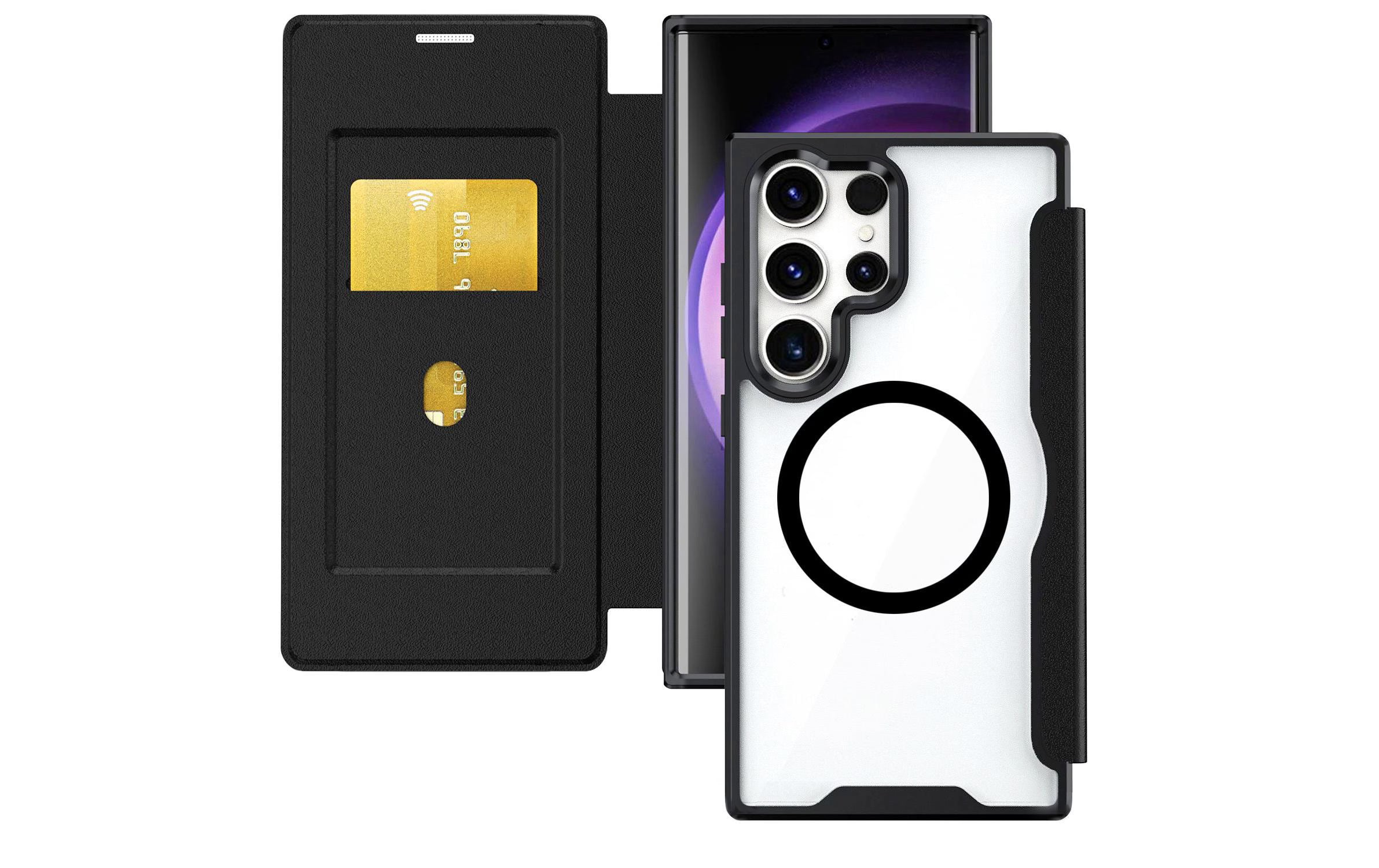 4SMARTS Urban Pro Flipcase, Schwarz