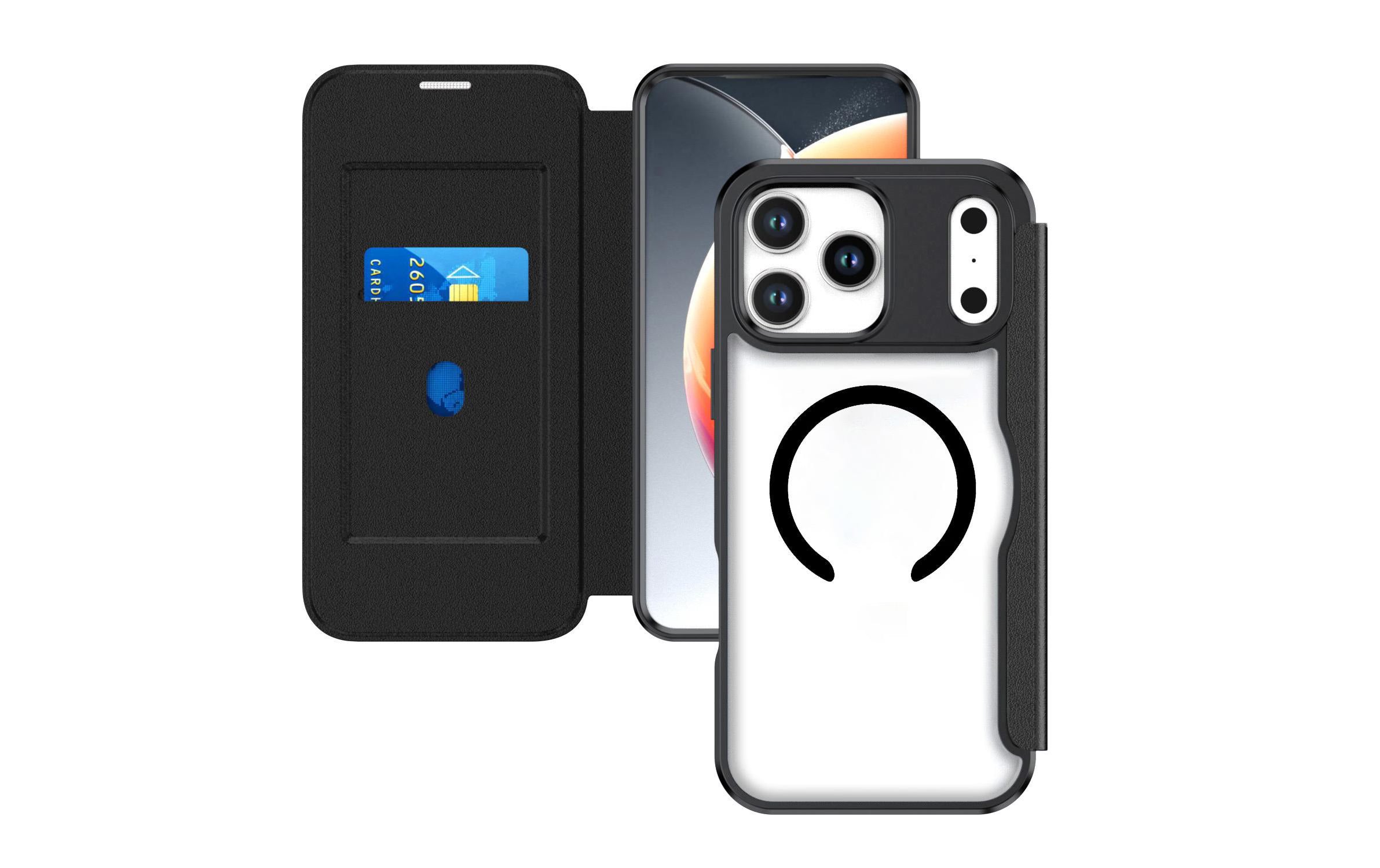 4SMARTS Urban Pro Flipcase, Schwarz