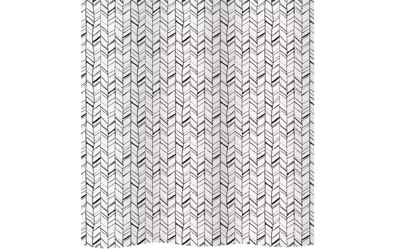 Diaqua Duschvorhang Chevron