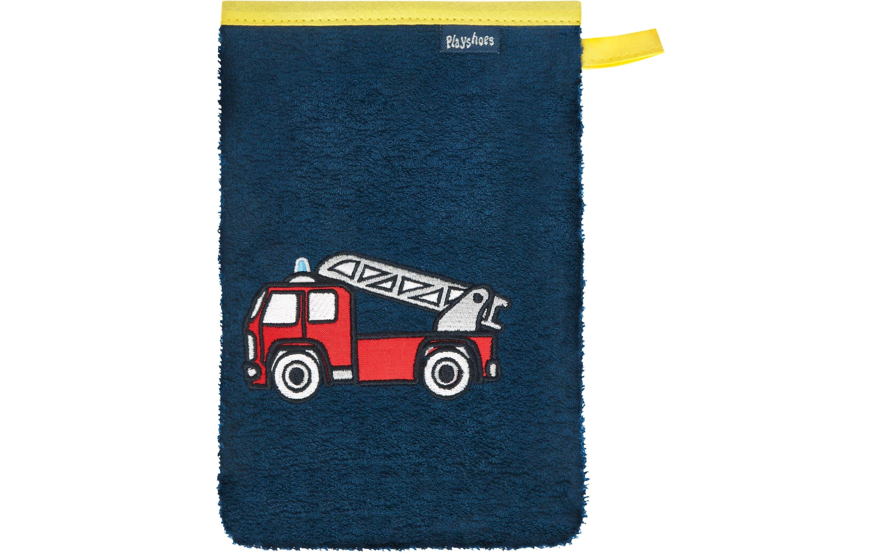 Playshoes Waschhandschuh Feuerwehr