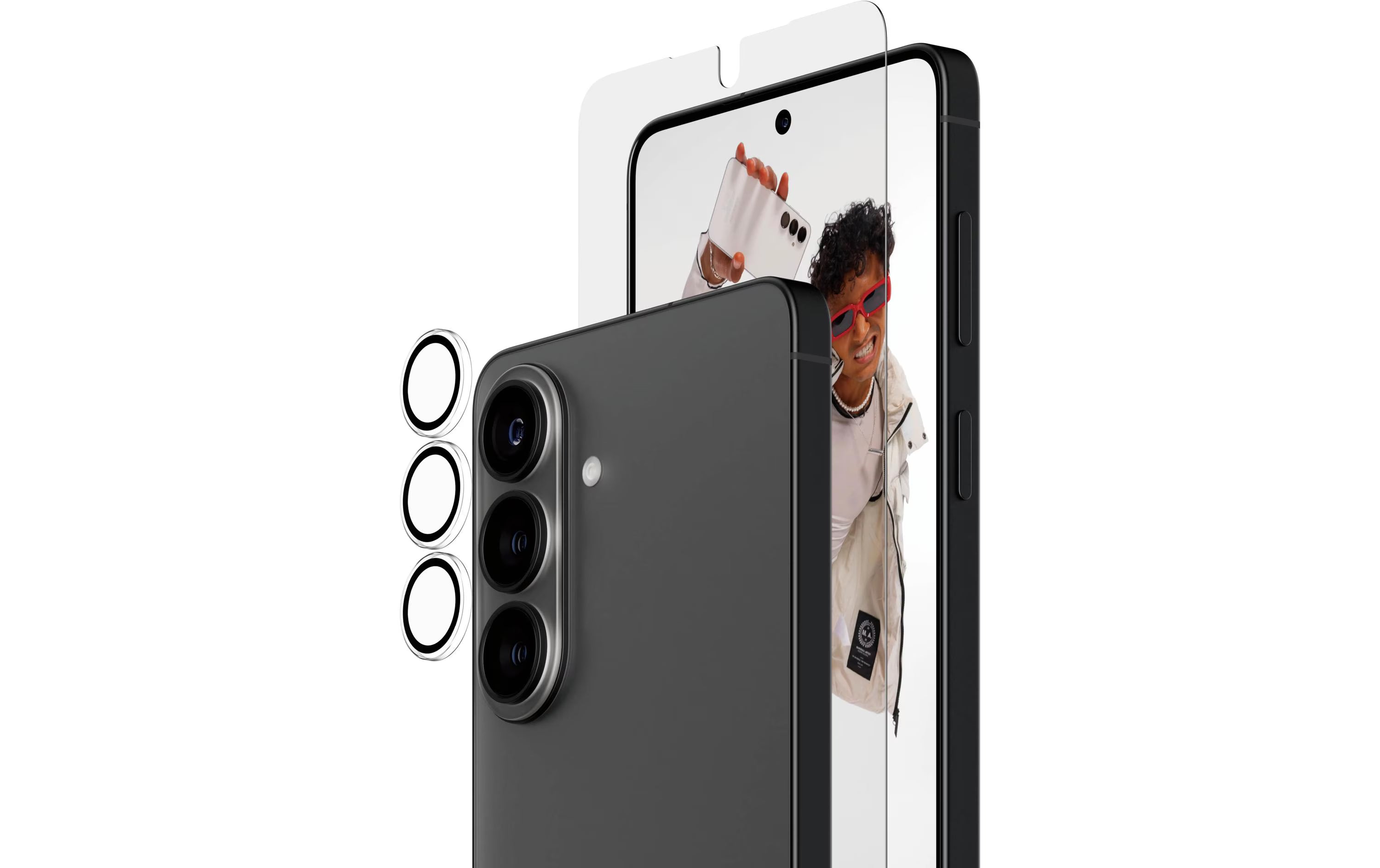 PANZERGLASS 2-in-1 - Glass & Hoops