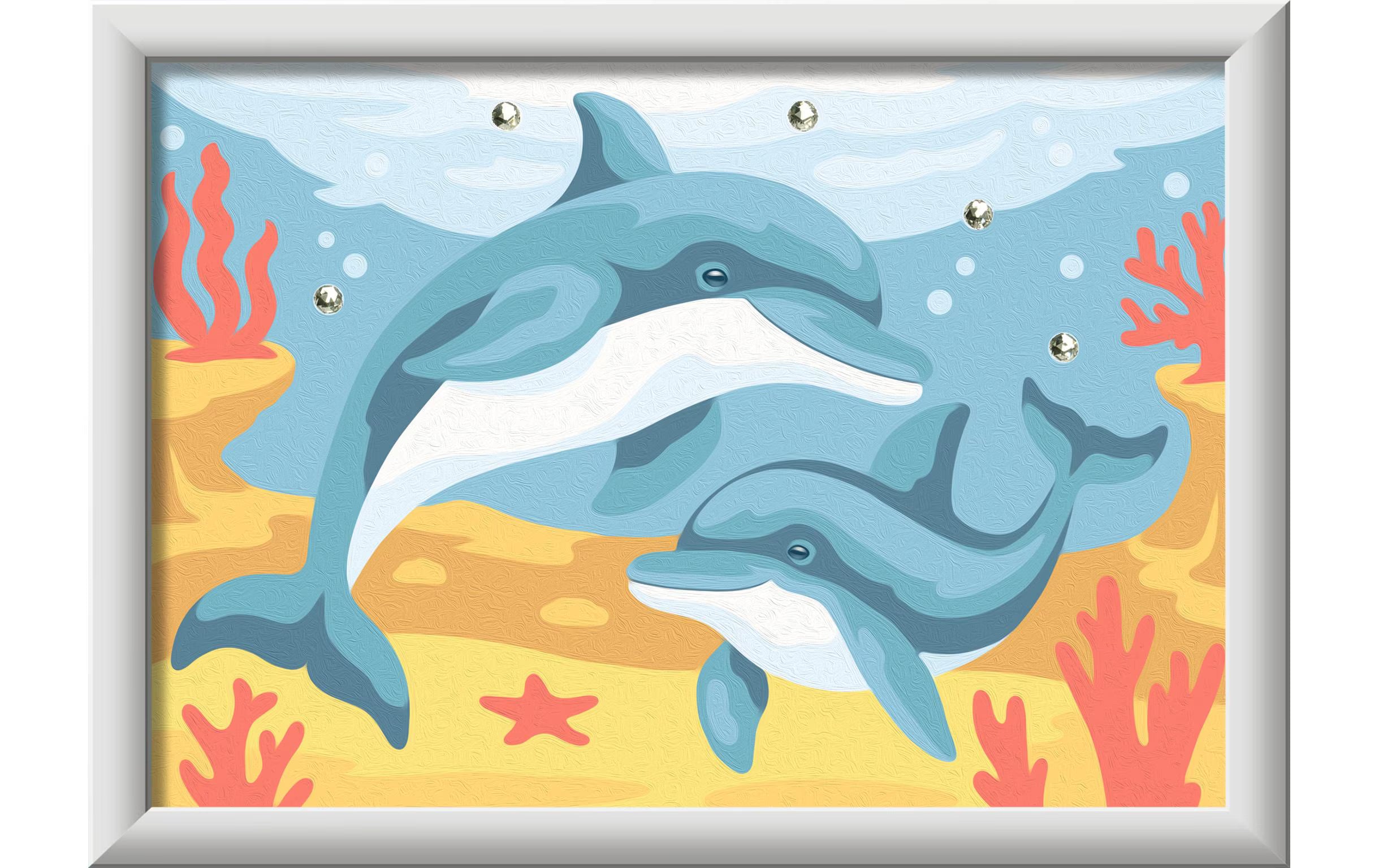 CreArtMalen nach Zahlen Delfin