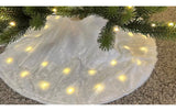 Dameco Christbaumdecke Weiss, 40 LED's