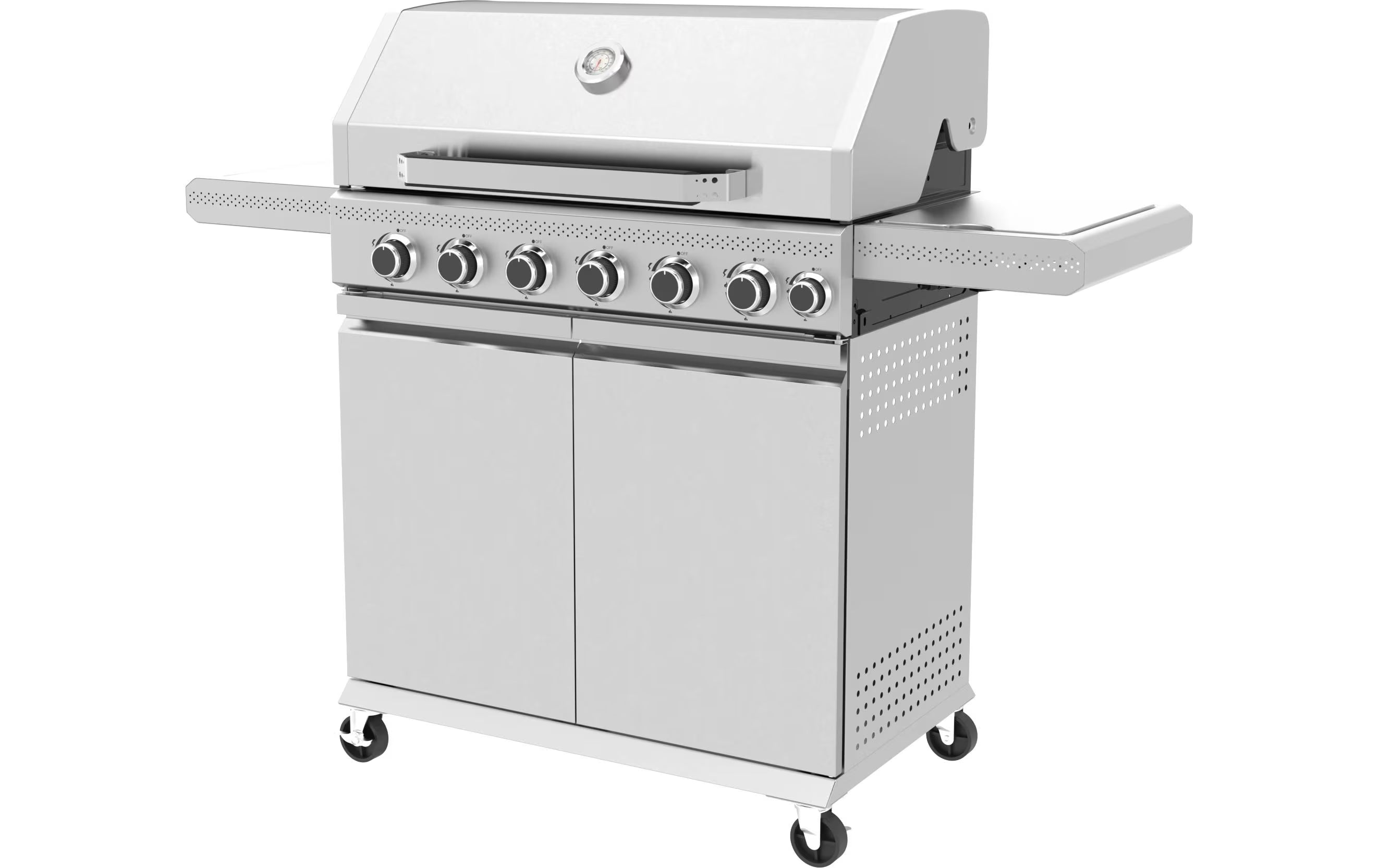 GASGRILL 6B + 1SBINKL. SCHLAUCH