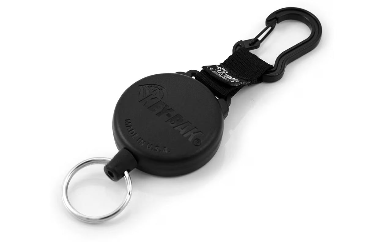KEY-BAK Ausweishalter mit Karabiner