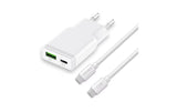 LMP 30W USB A/C Dual PA Ultra Slim, Kabel