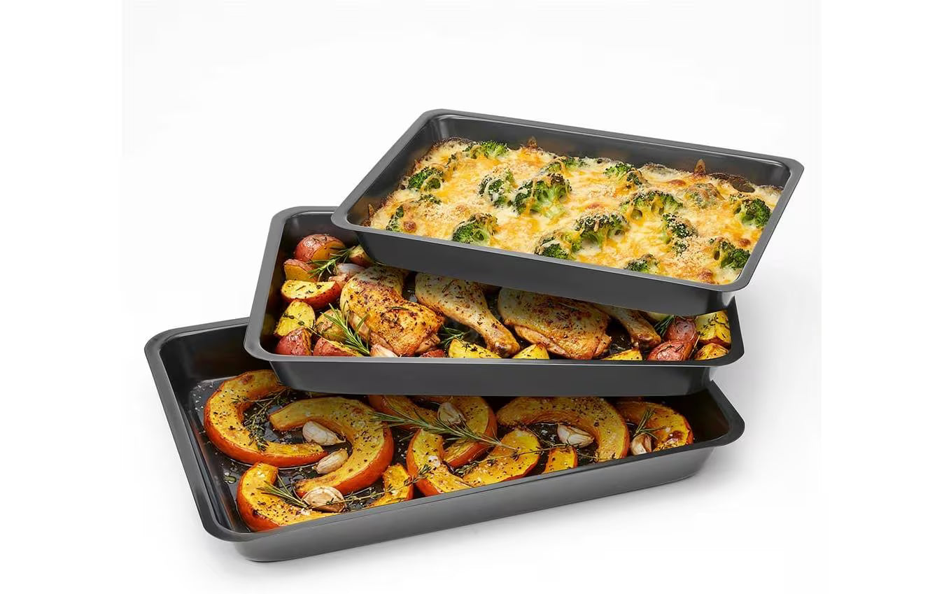 GOURMETmaxx Auflaufform Set S/M/L 3 Teilig