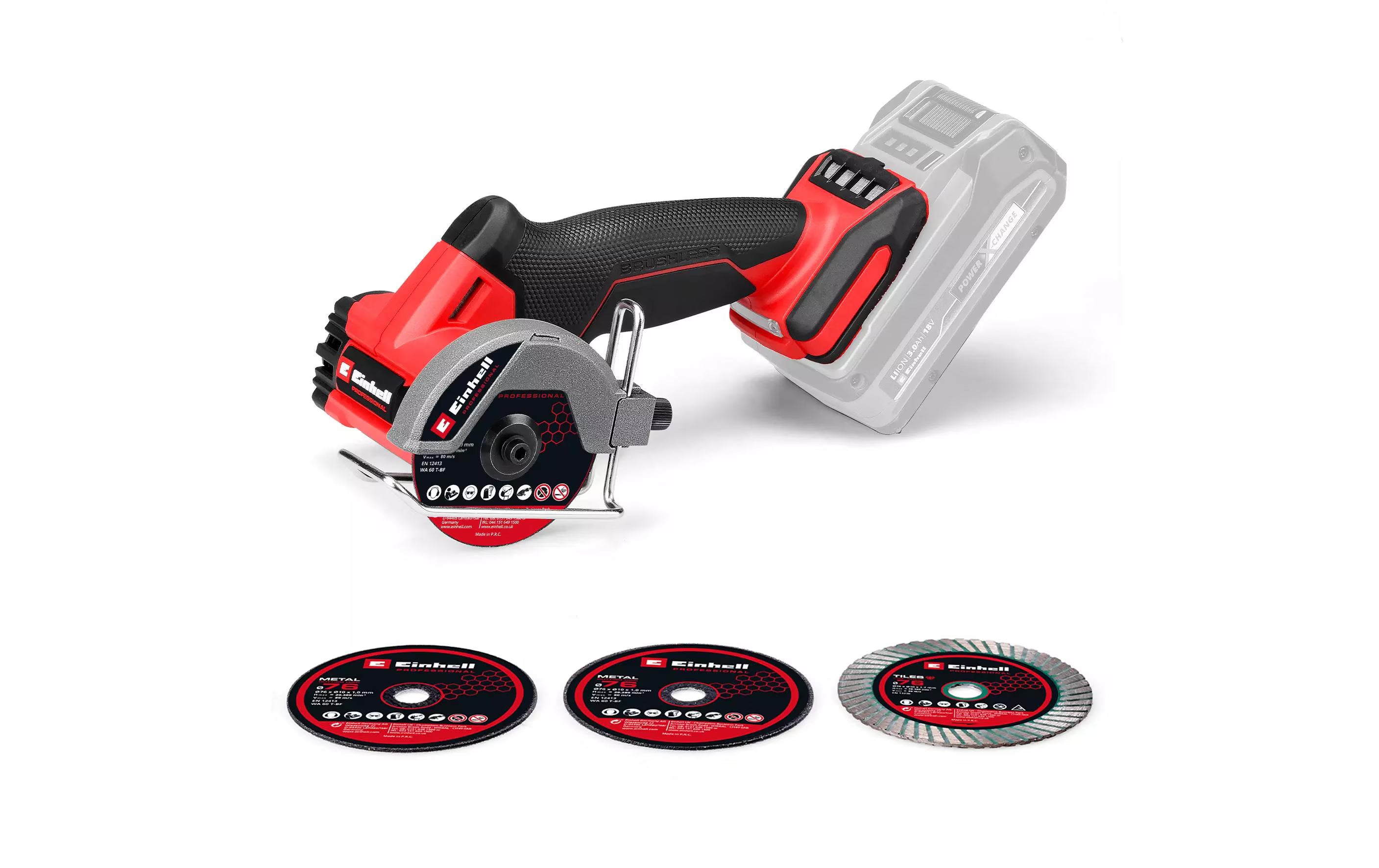 Einhell Akku-Trennschleifer TP-CO 18/76-C