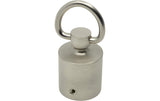 Seilendkappe/Ring 30mm Nickel matt