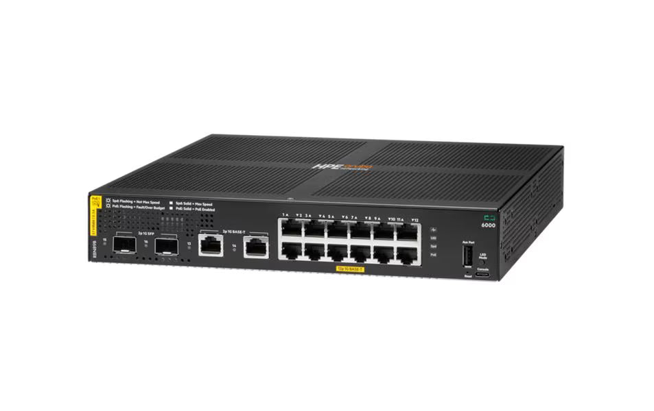 HPE Aruba R8N89B CX 6000 12G