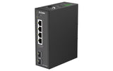 D-Link DIS-210G-06P: 6-Port Industri Switch