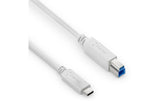 Purelink USB-Kabel C-B, 0.5m
