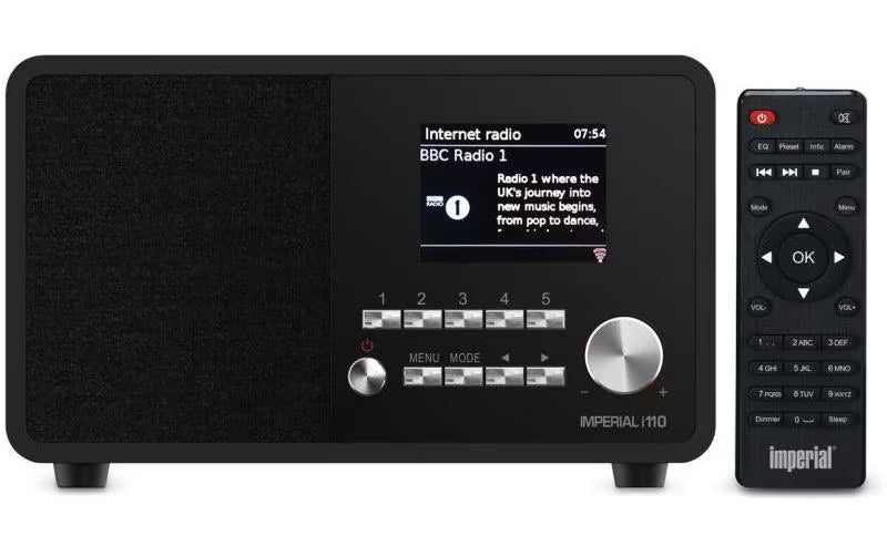 Imperial i110 (V2), Internet-Radio, schwarz