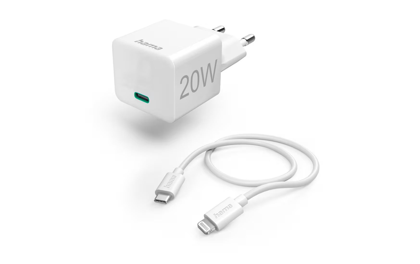 Hama Schnellladegerät Ladekabel Lightning