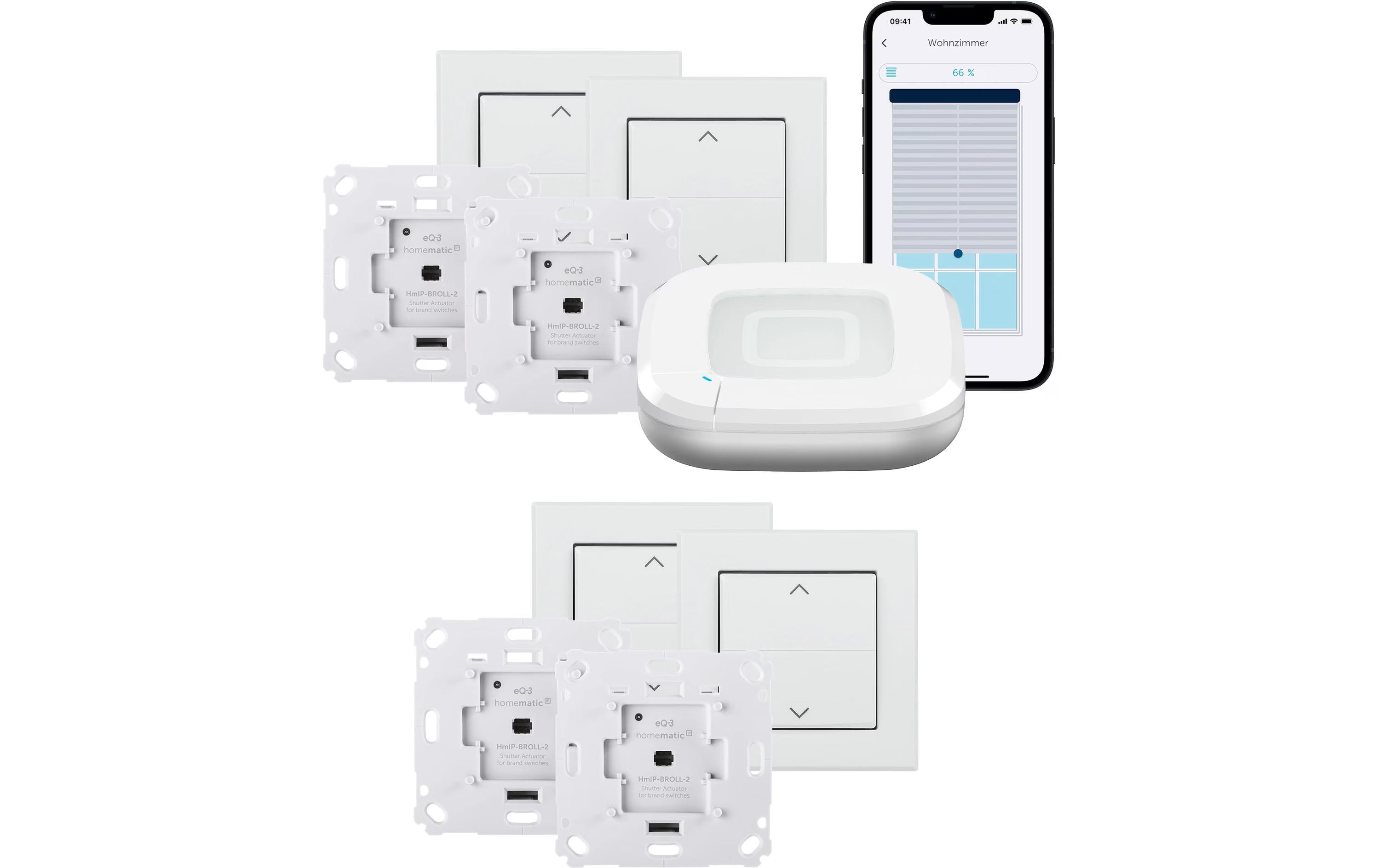 Homematic IP Funk Starter Set Rollladen Kit