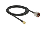 Delock Antennenkabel N St zu SMA St 2,5 m